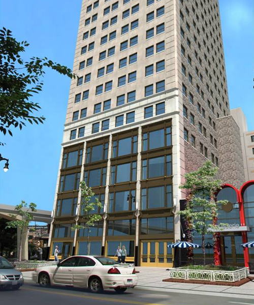 Broderick high-rise tower
