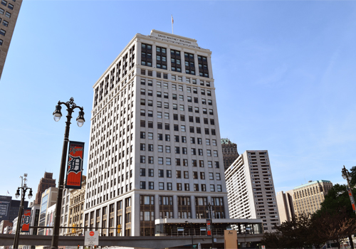High-rise David Whitney Building