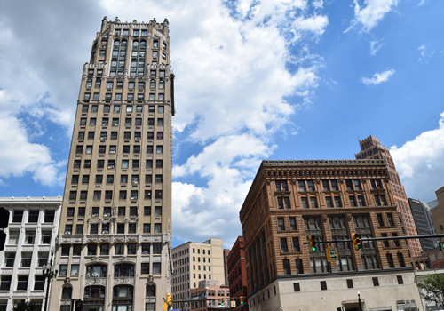 Picture of high-rise residential apartment building